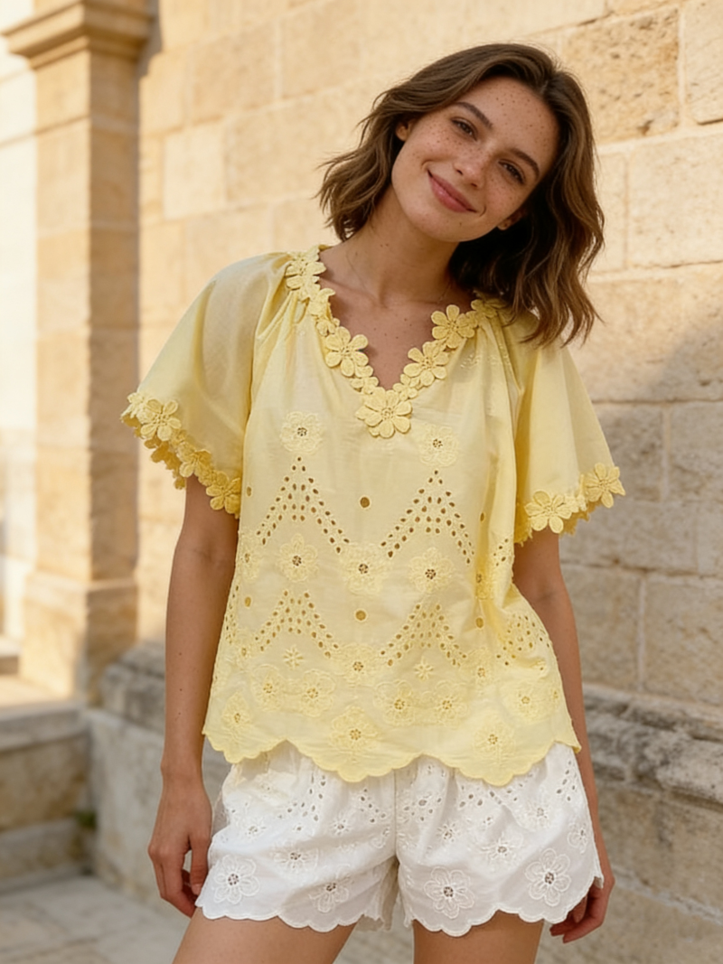 Flora Print Short Sleeve Shirt
