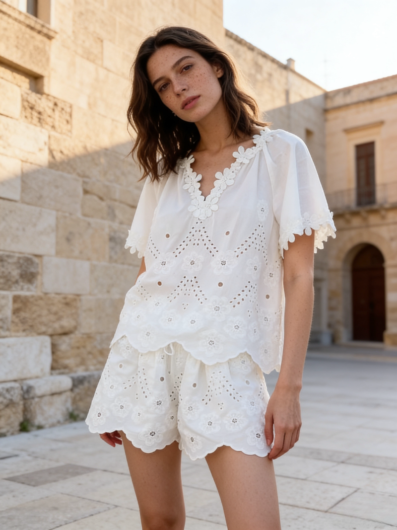 Flora Print Short Sleeve Shirt