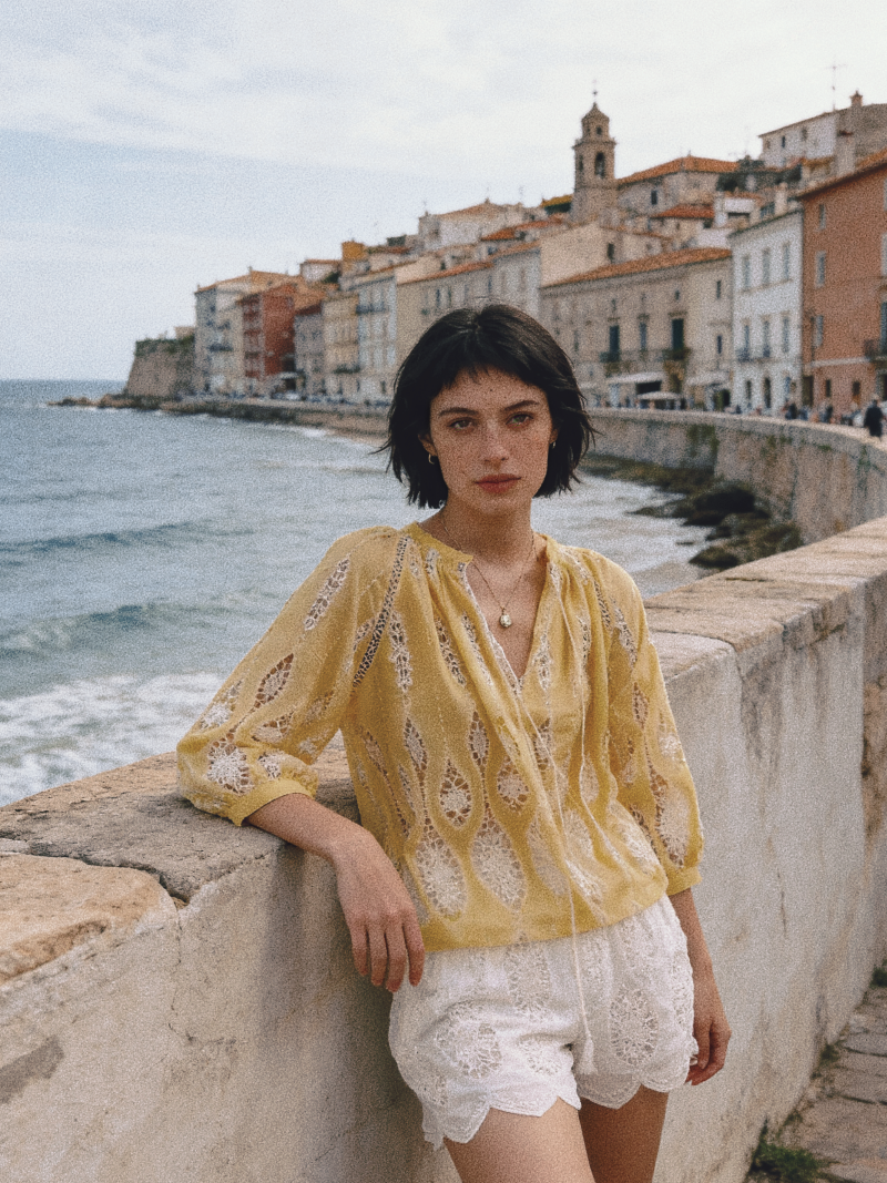 BOHO Embroidery Shirt