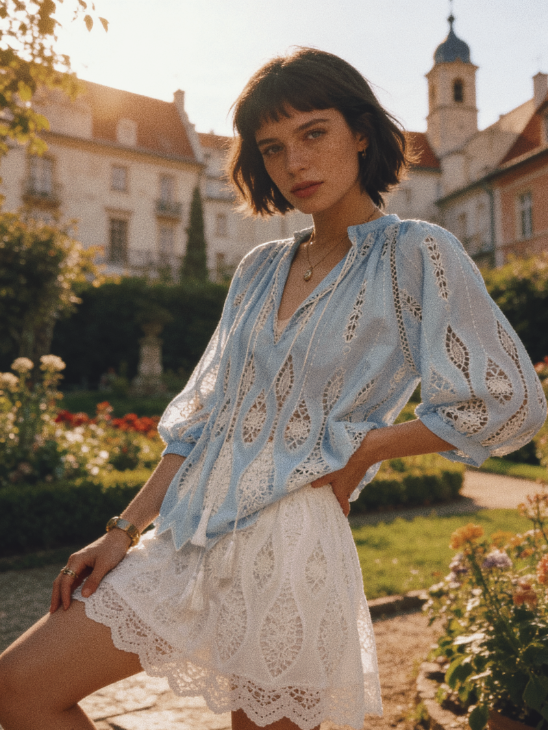 BOHO Embroidery Shirt