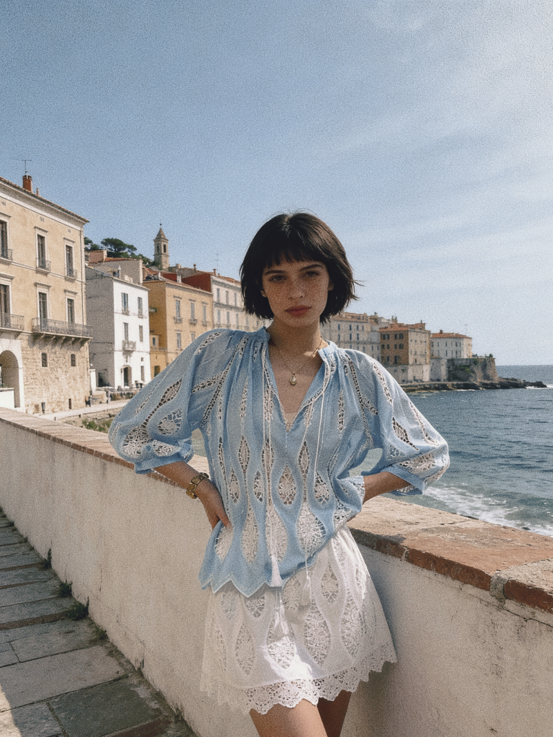 BOHO Embroidery Shirt