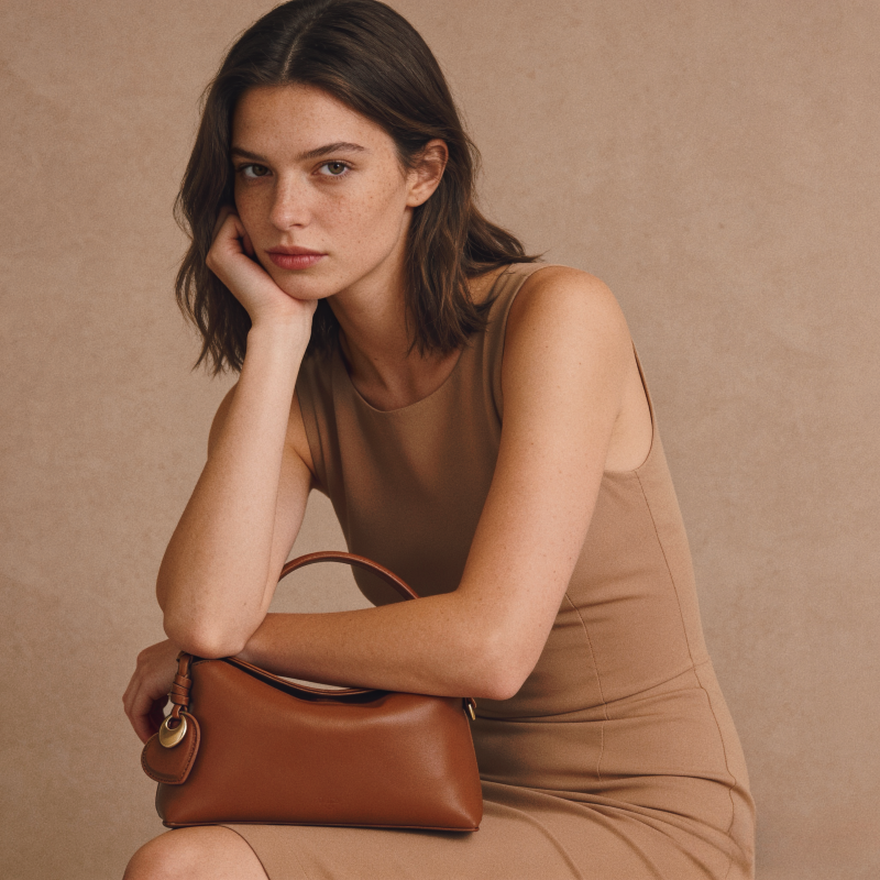 Camilla Top Handle - Brown