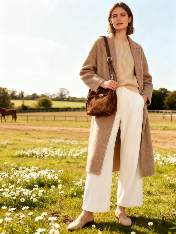 Kensington - Bucket Bag Suede Coffee