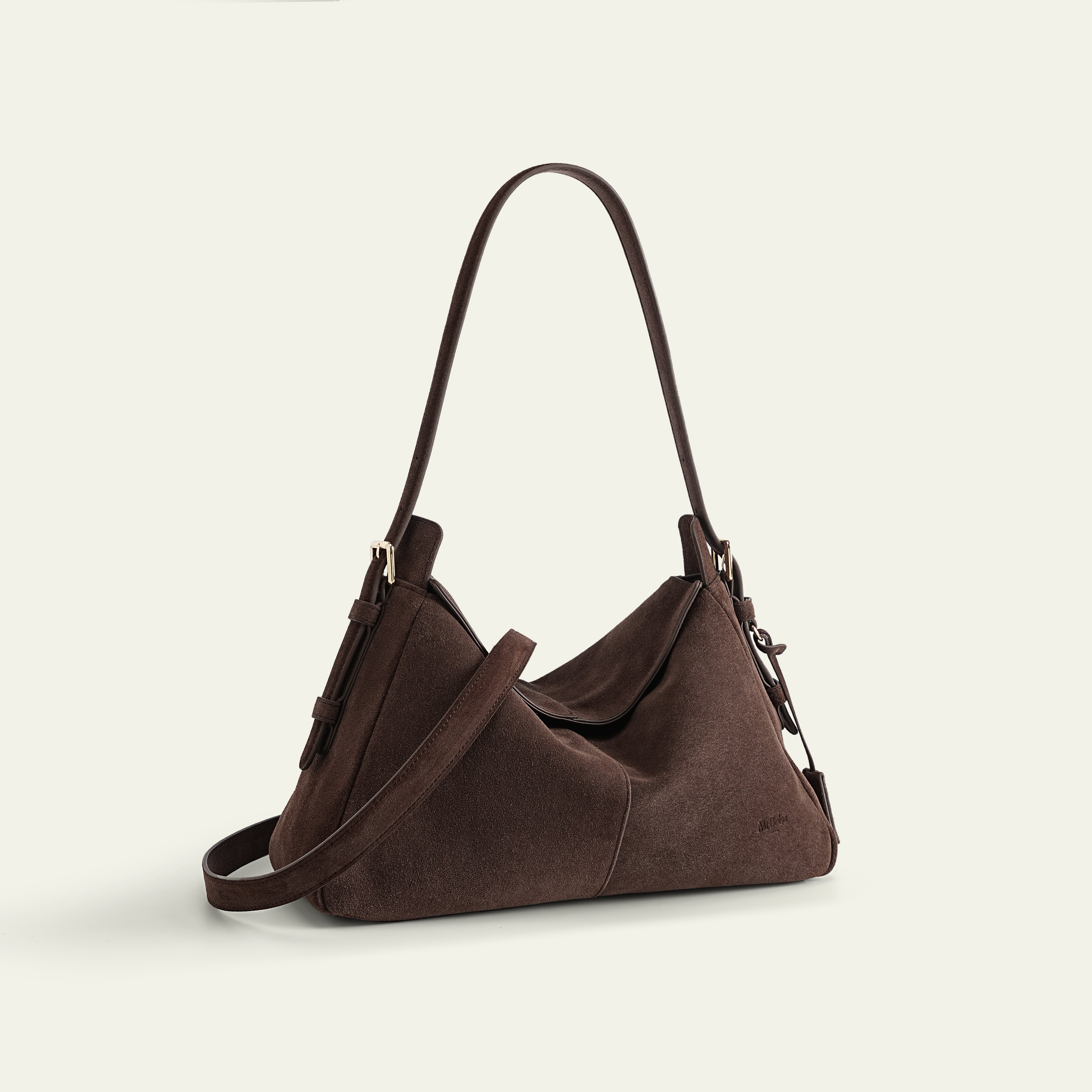 Madolyn Shoulder - Suede Mocha