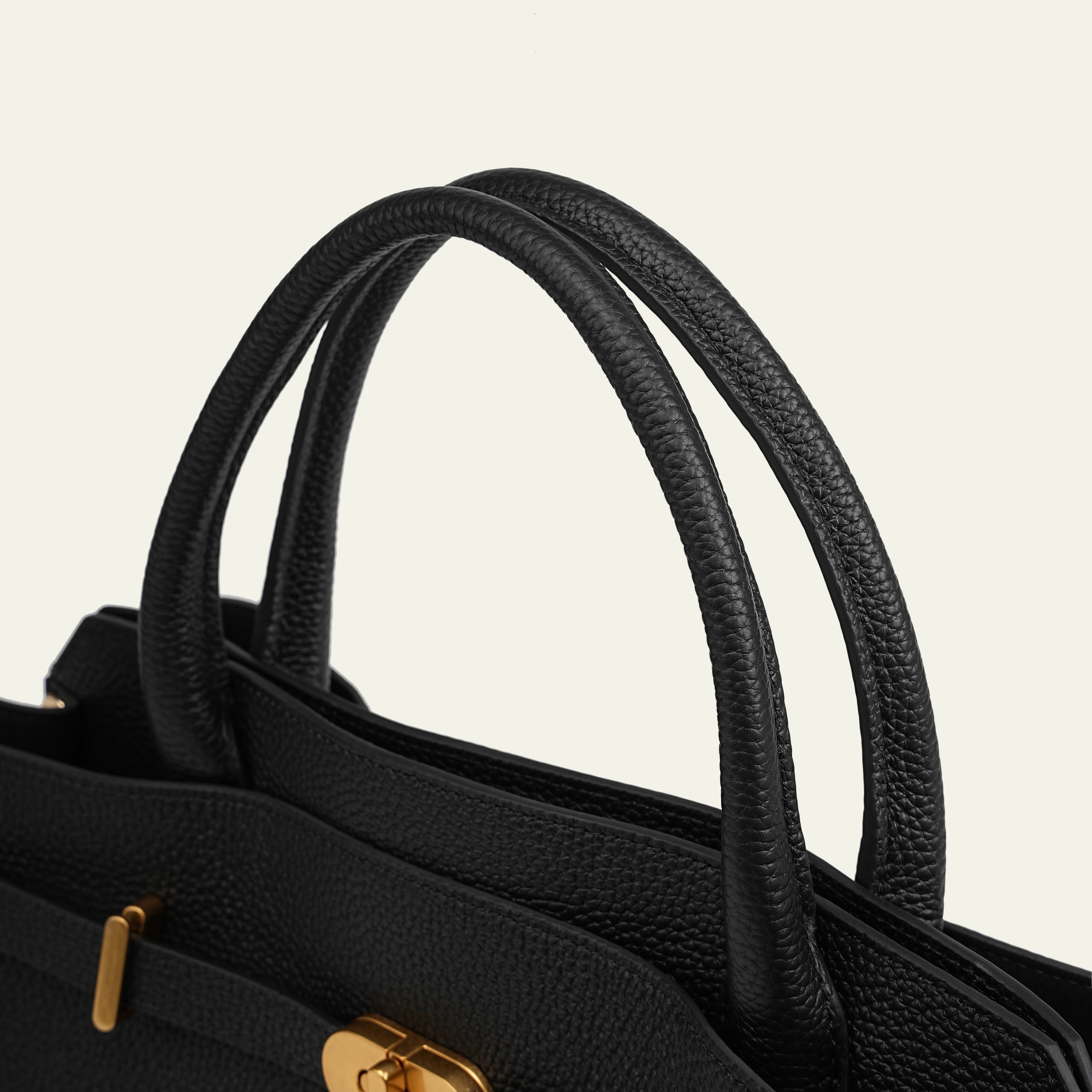 Kensington - Top Handle in Brown Suede