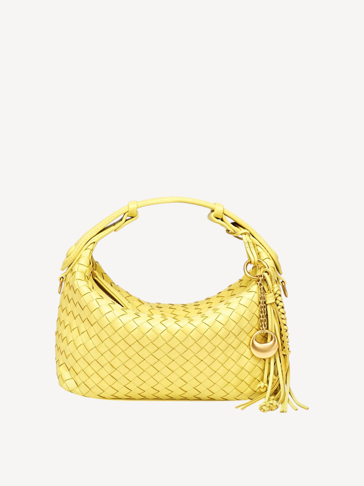 Camilla Half Moon Woven - Yellow