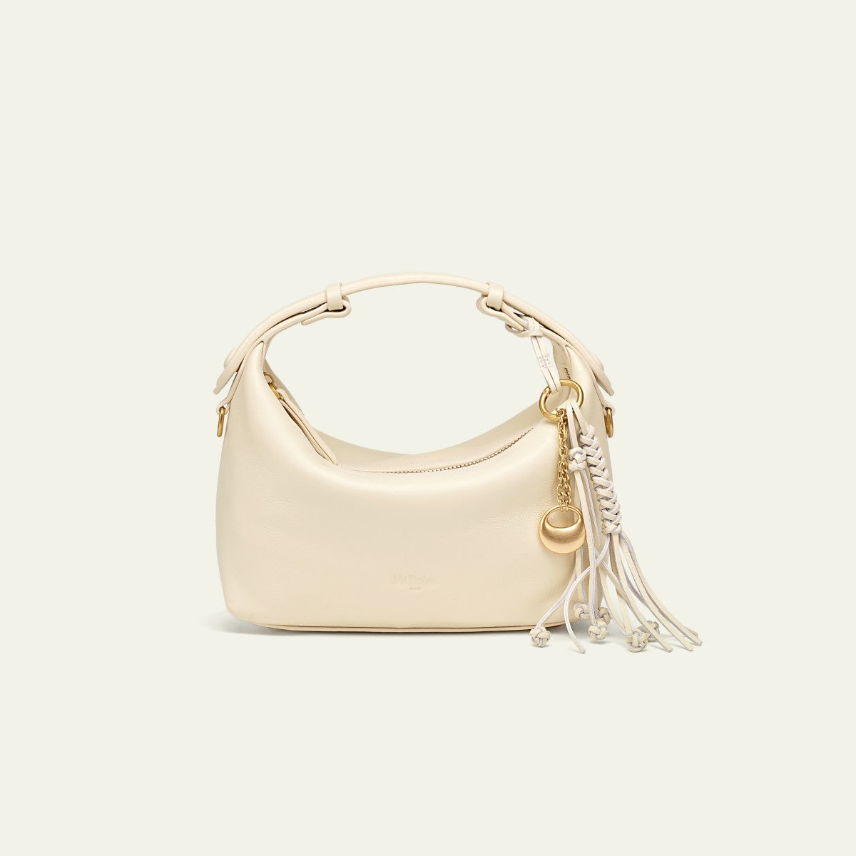 Camilla Half Moon - Creamy White