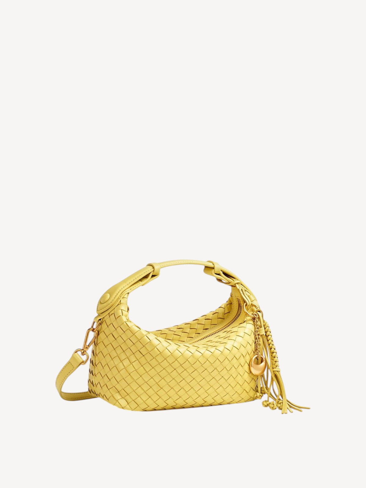 Camilla Half Moon Woven - Yellow