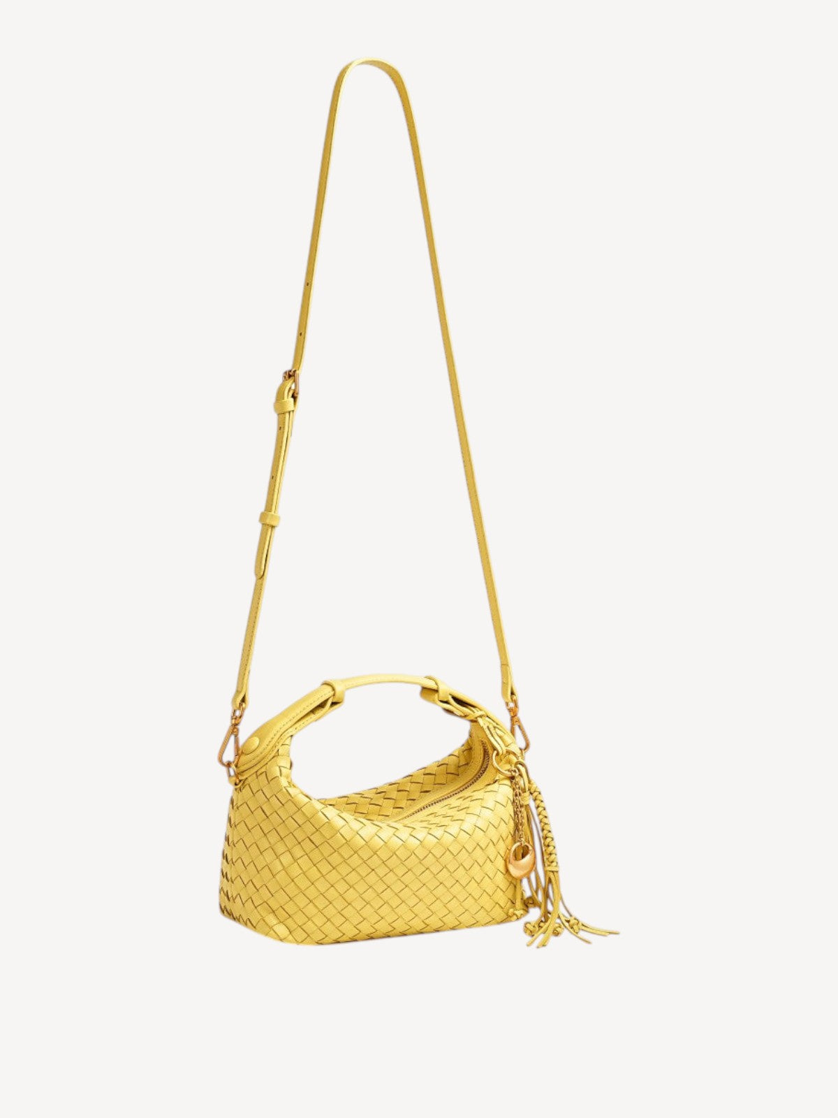 Camilla Half Moon Woven - Yellow