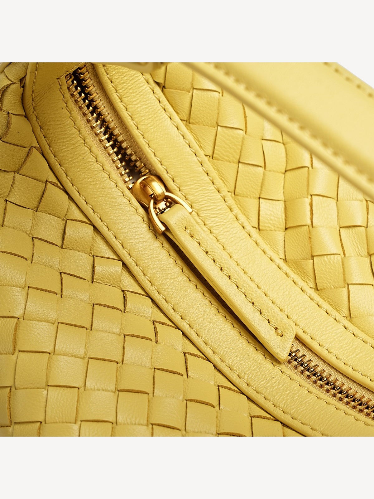 Camilla Half Moon Woven - Yellow