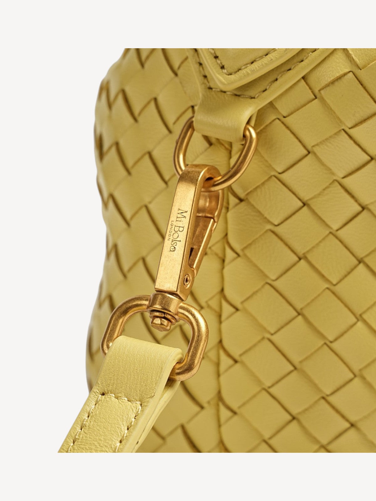 Camilla Half Moon Woven - Yellow