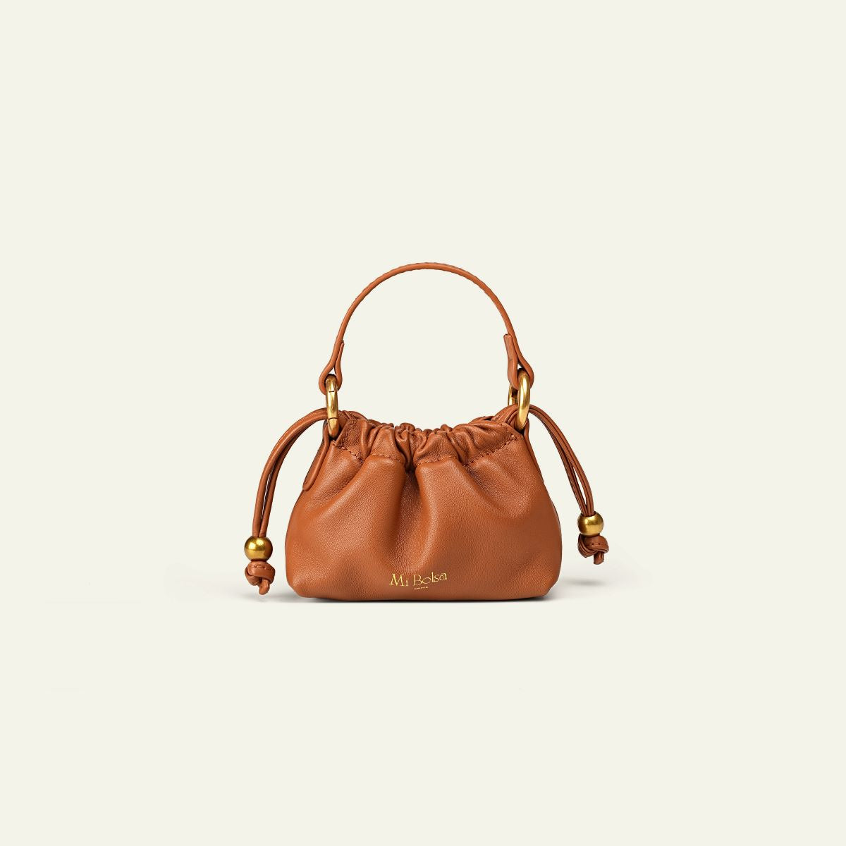 Mini Cloud Bag - Brown