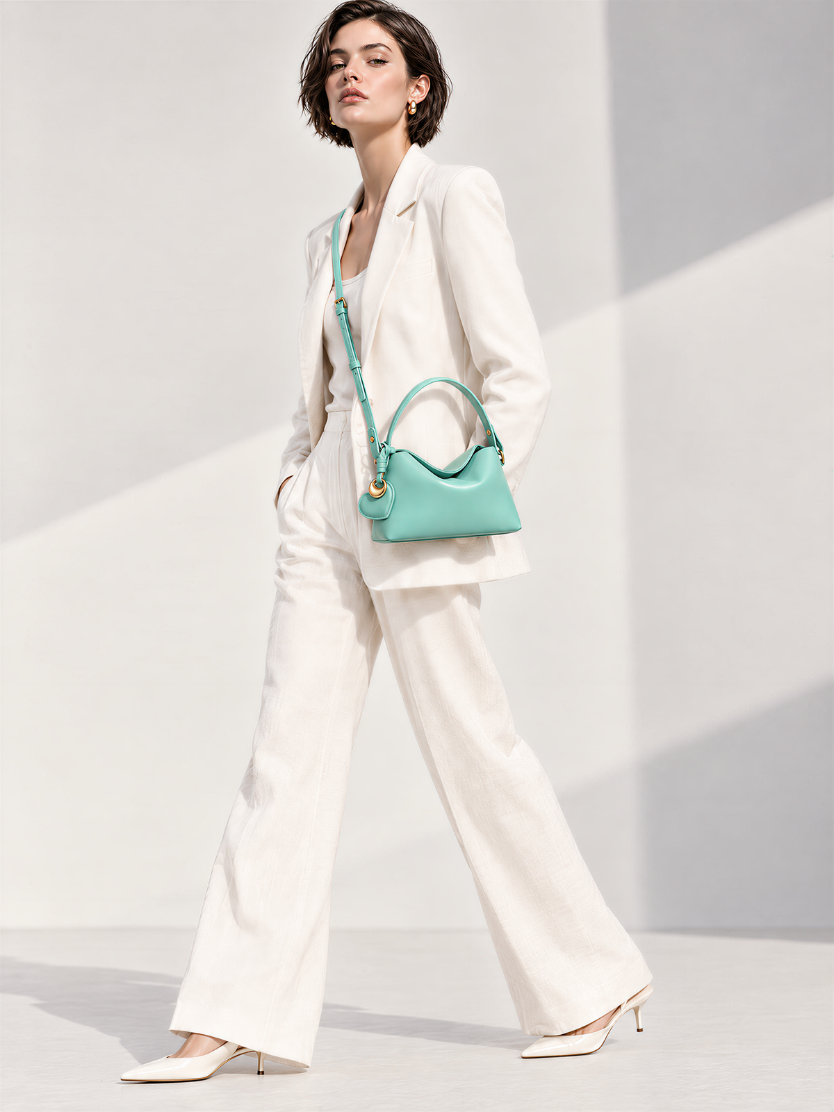 Camilla Top Handle - Sky Blue