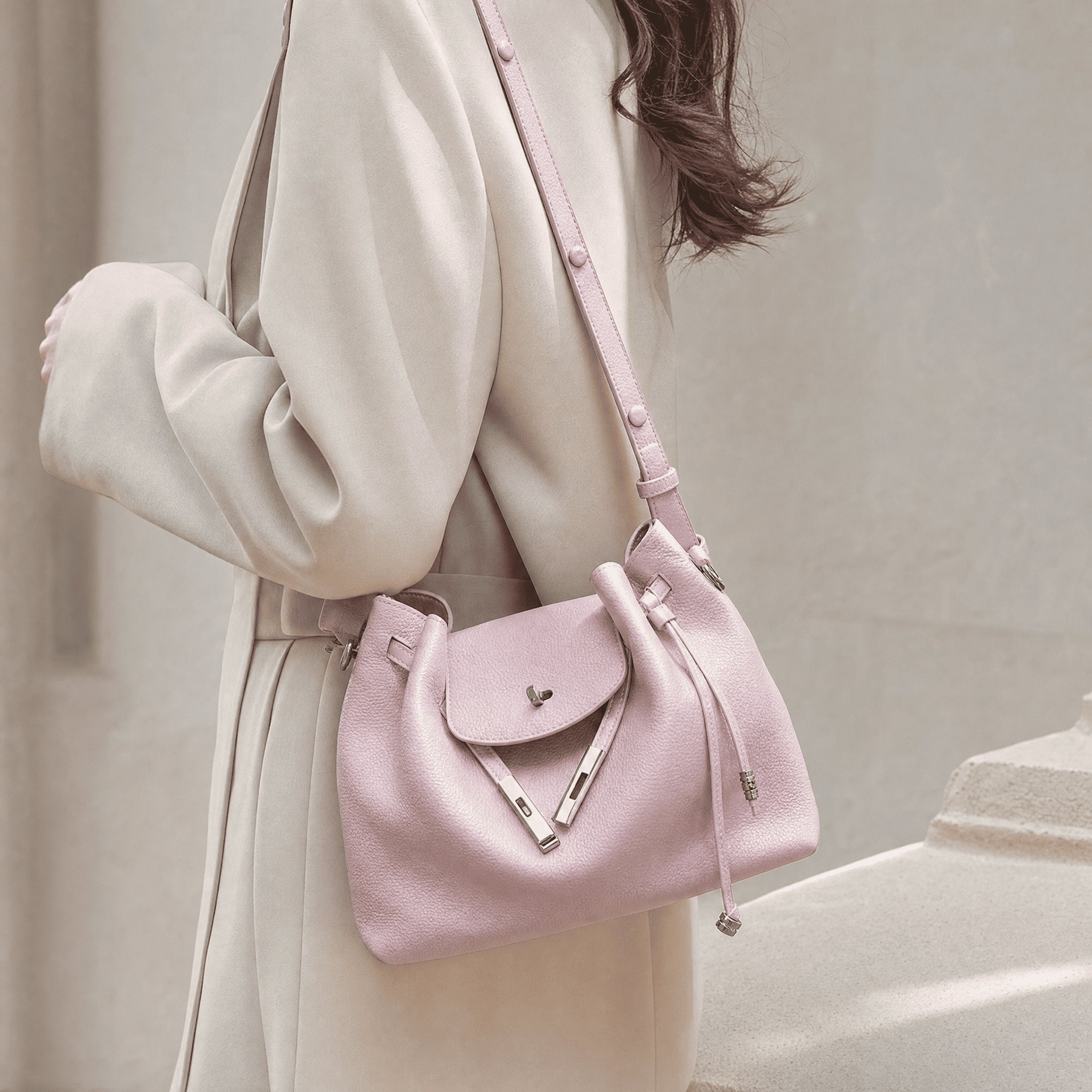 Grace Shoulder-Pink