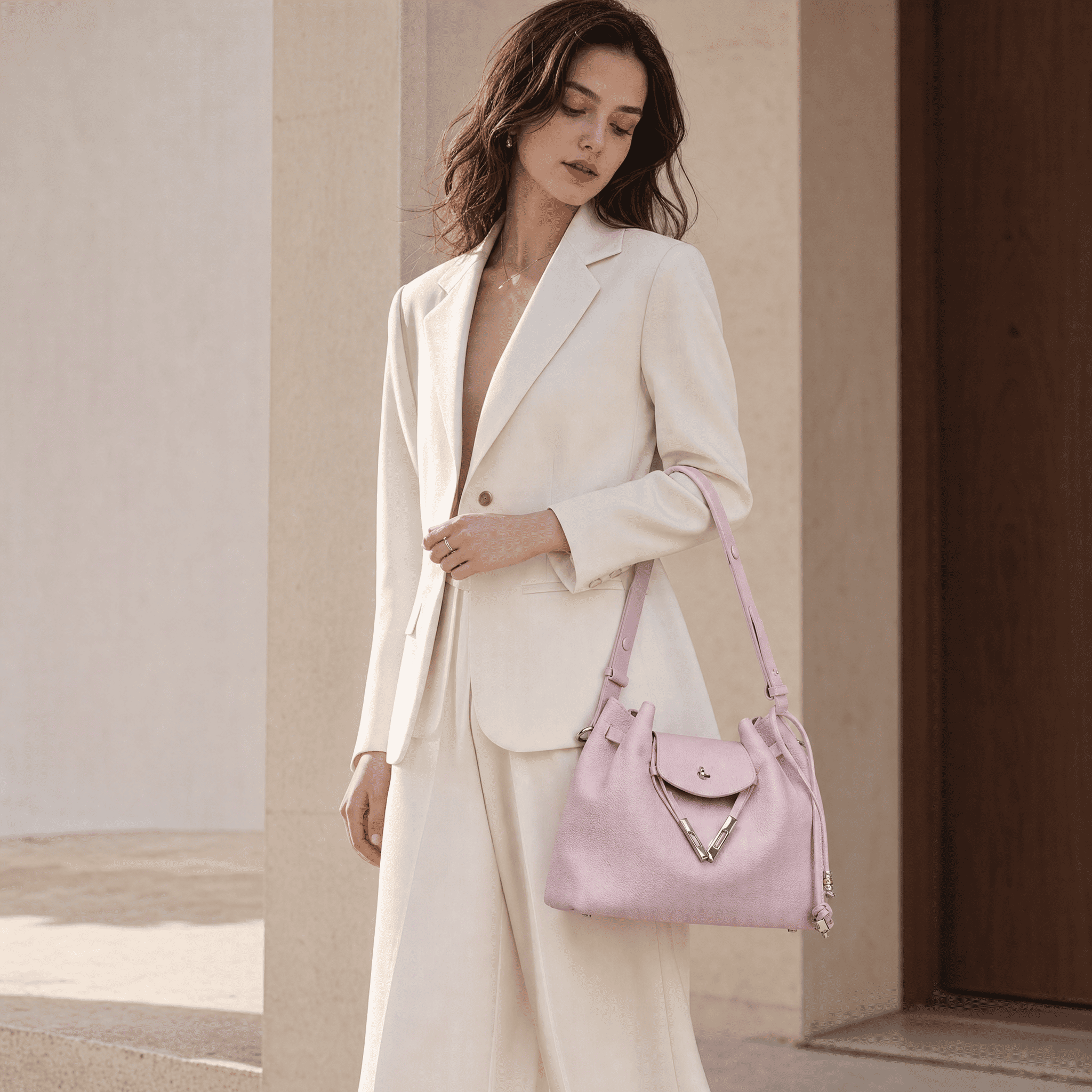 Grace Shoulder-Pink