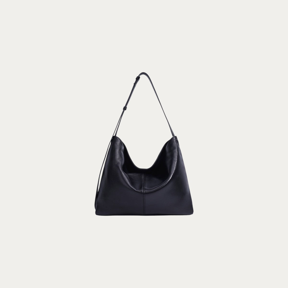 Soft Sheep Leather Shoulder - Black