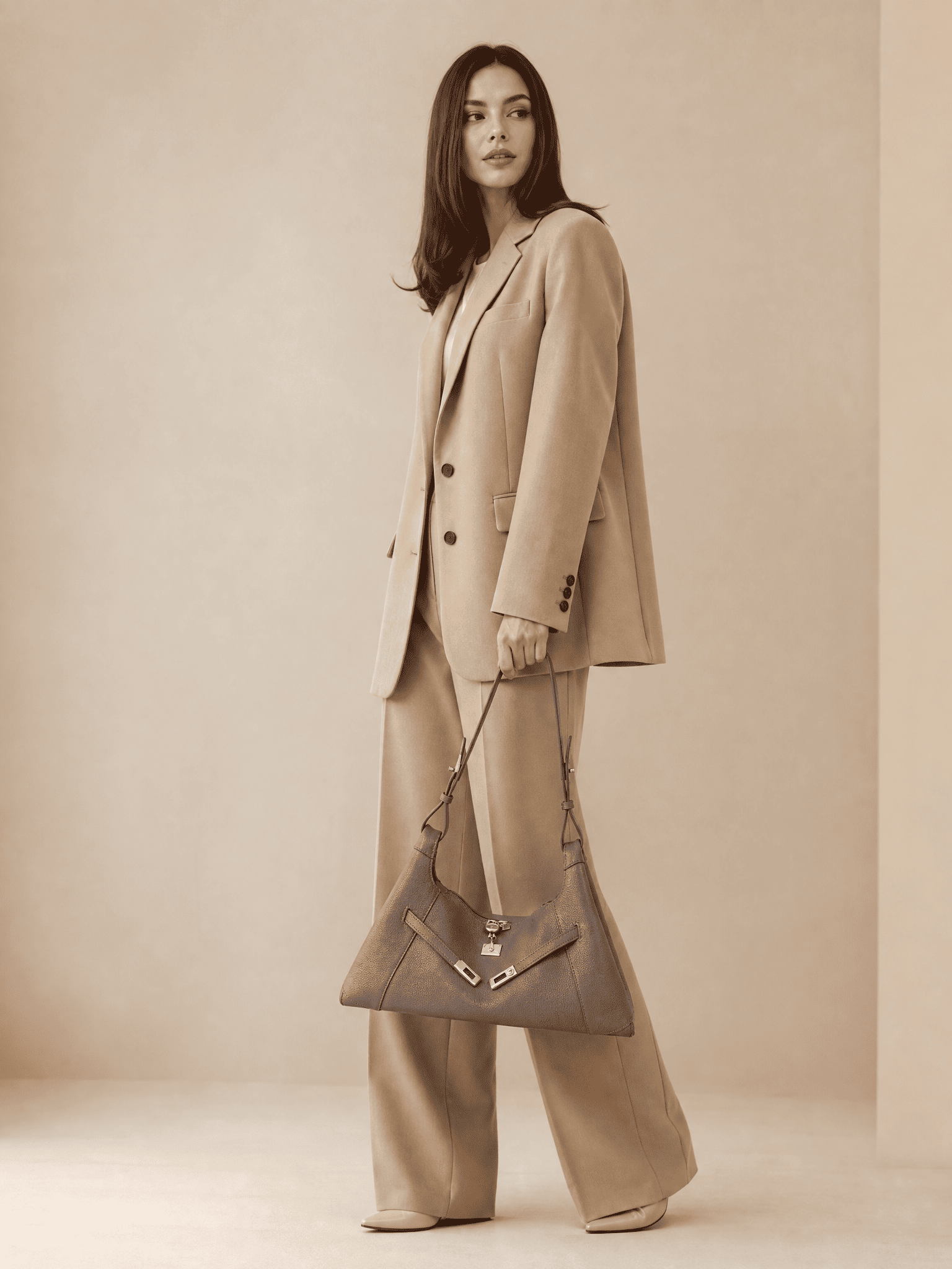 Grace Shoulder - Dark Grey