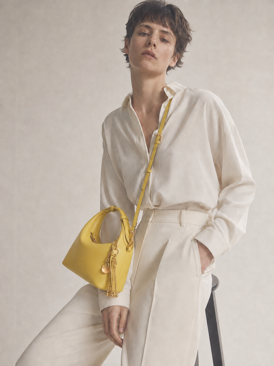 Camilla Half Moon - Lemon
