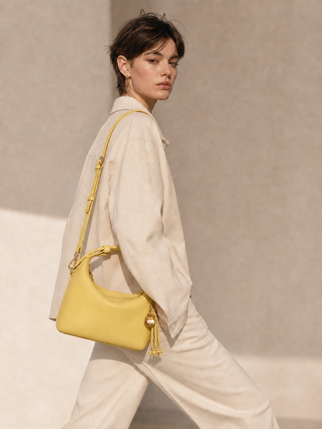 Camilla Half Moon - Lemon