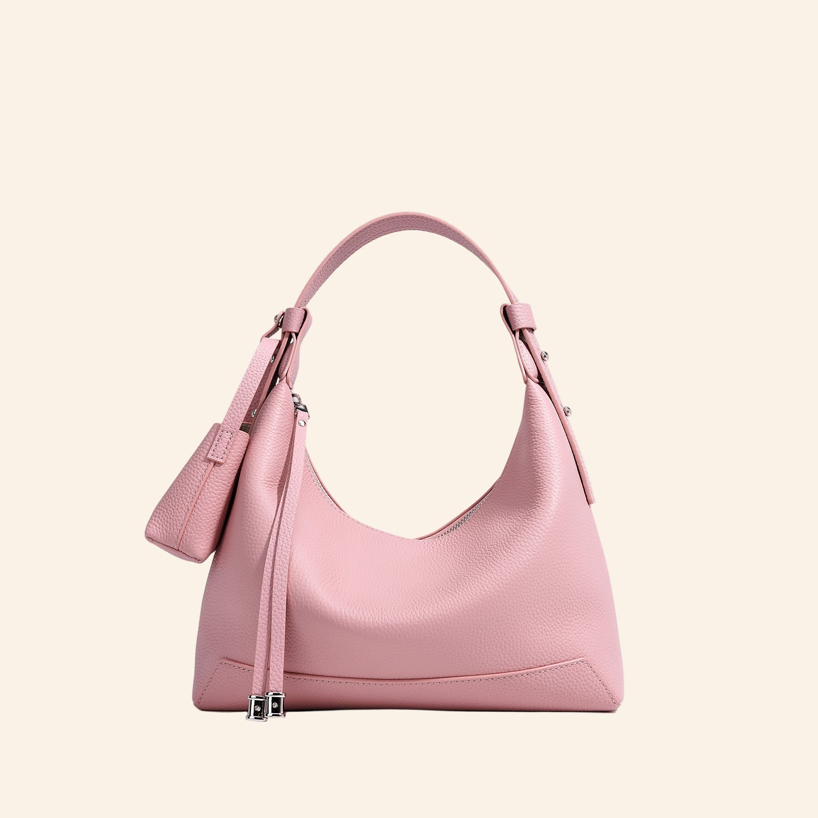 Halfmoon Tote/Shoulder - Grey