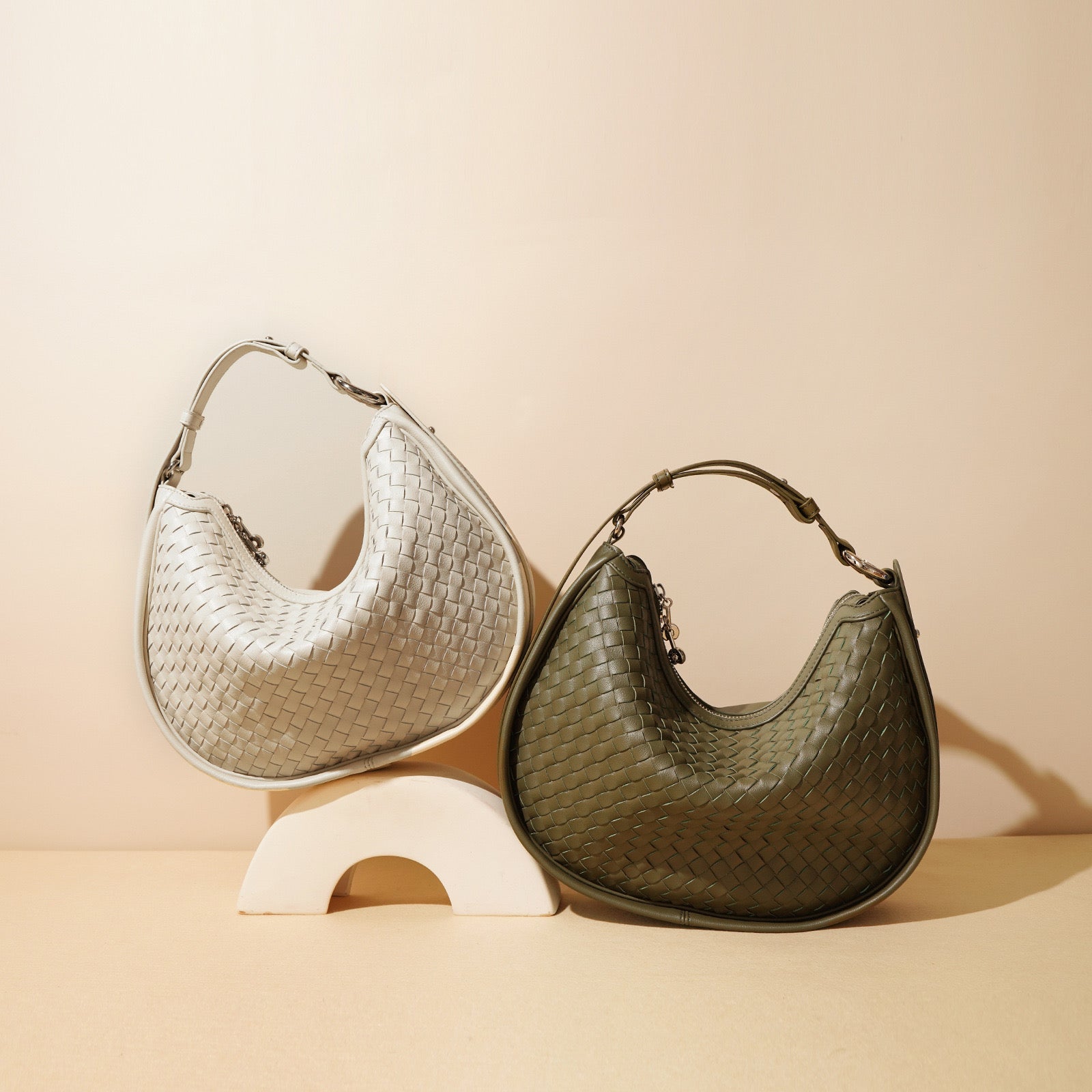 Honora Una Shoulder Bag - Milk Tea