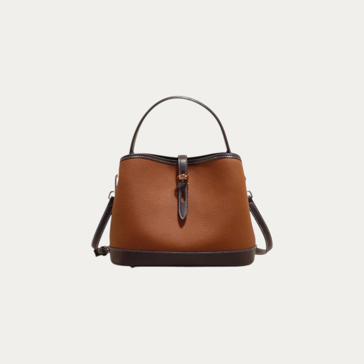 聖淘沙頂部手柄 - 棕色