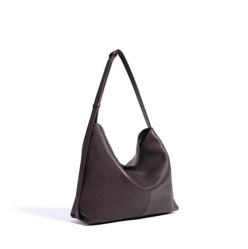 Soft Sheep Leather Shoulder - Mocha