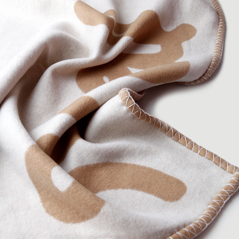 100% Lamb Wool Love Blanket