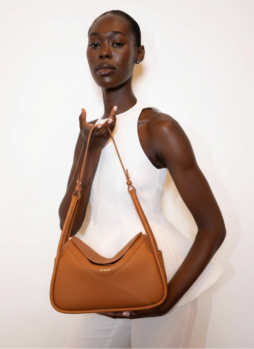 Carnaby Shoulder - Caramel