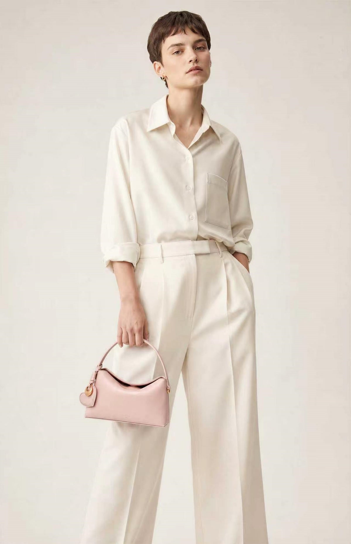 Camilla Top Handle - Baby Pink