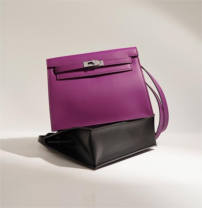 First Layer Cowhide Vedetta Midi Bag