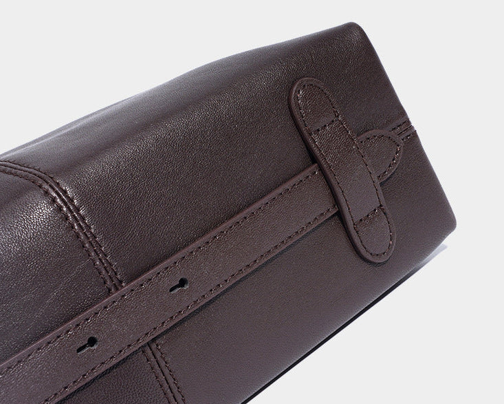 Soft Sheep Leather Shoulder - Mocha