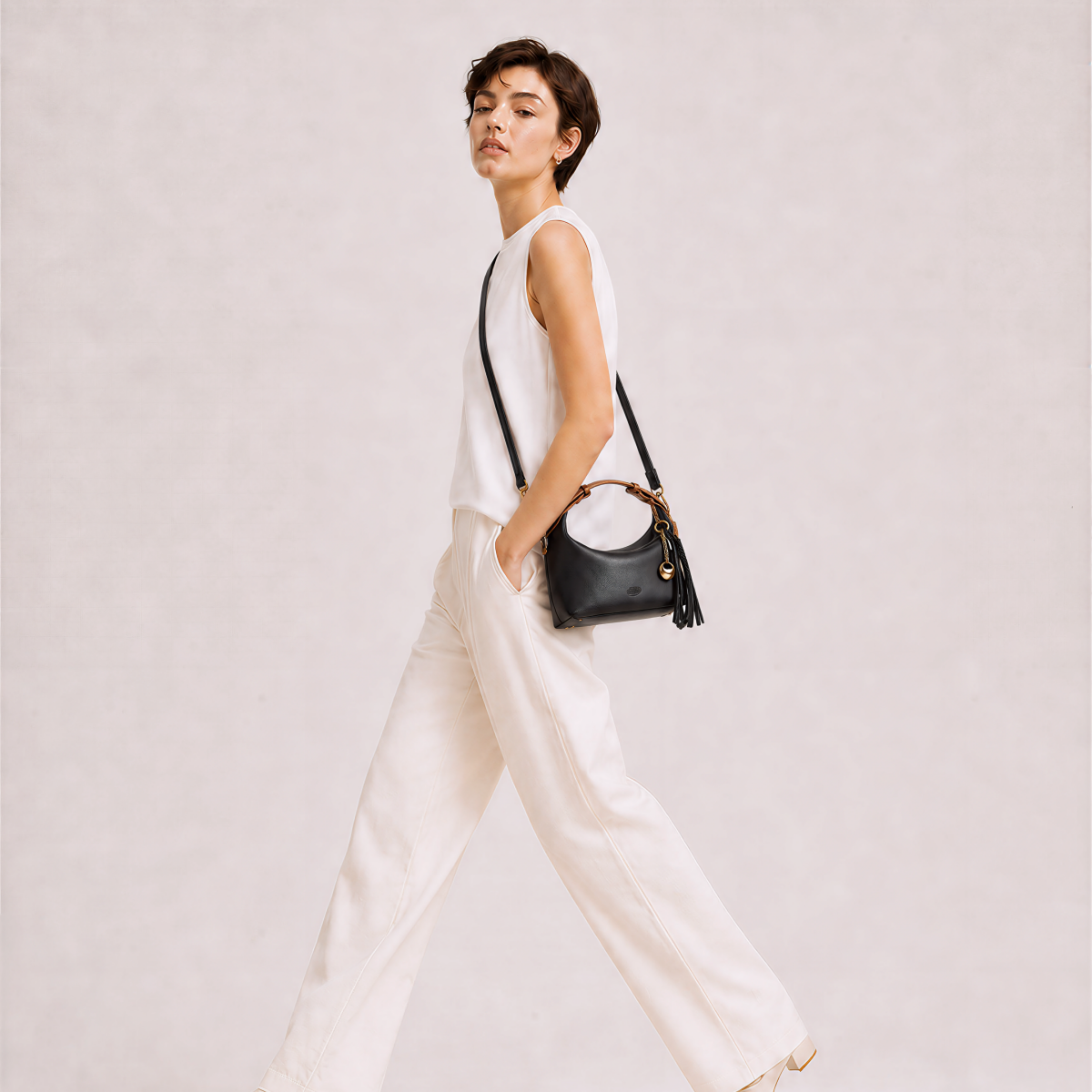 Camilla Half Moon - Black