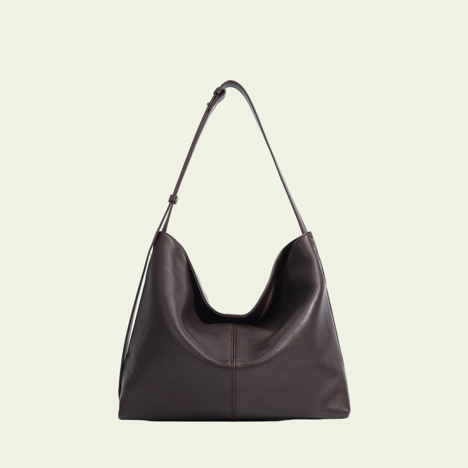 Soft Sheep Leather Shoulder - Mocha