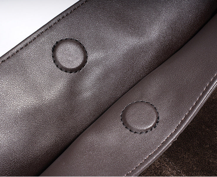 Suede Cloud Shoulder - Coffee