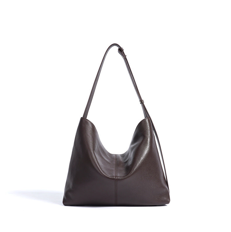 Soft Sheep Leather Shoulder - Mocha