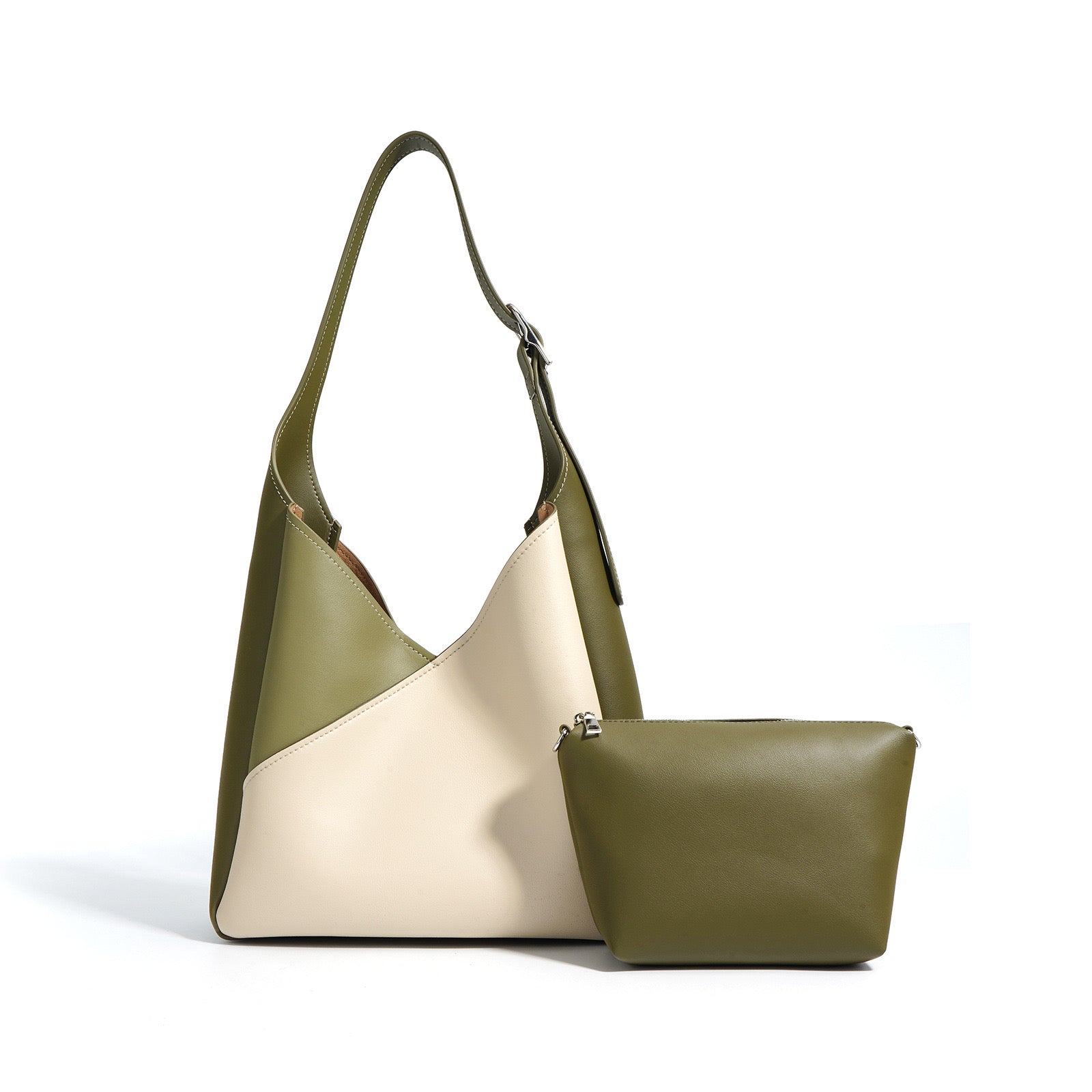 Tangram Shoulder Bag - Green