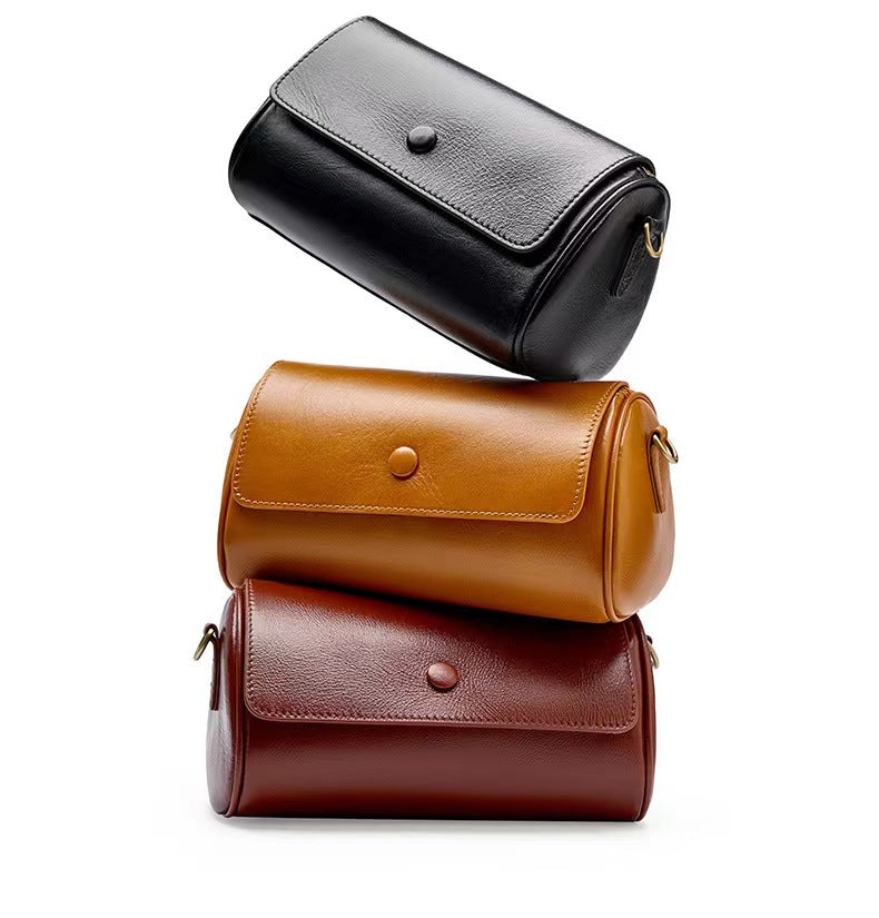 First Layer Cowhide Sigrid Shoulder Bag