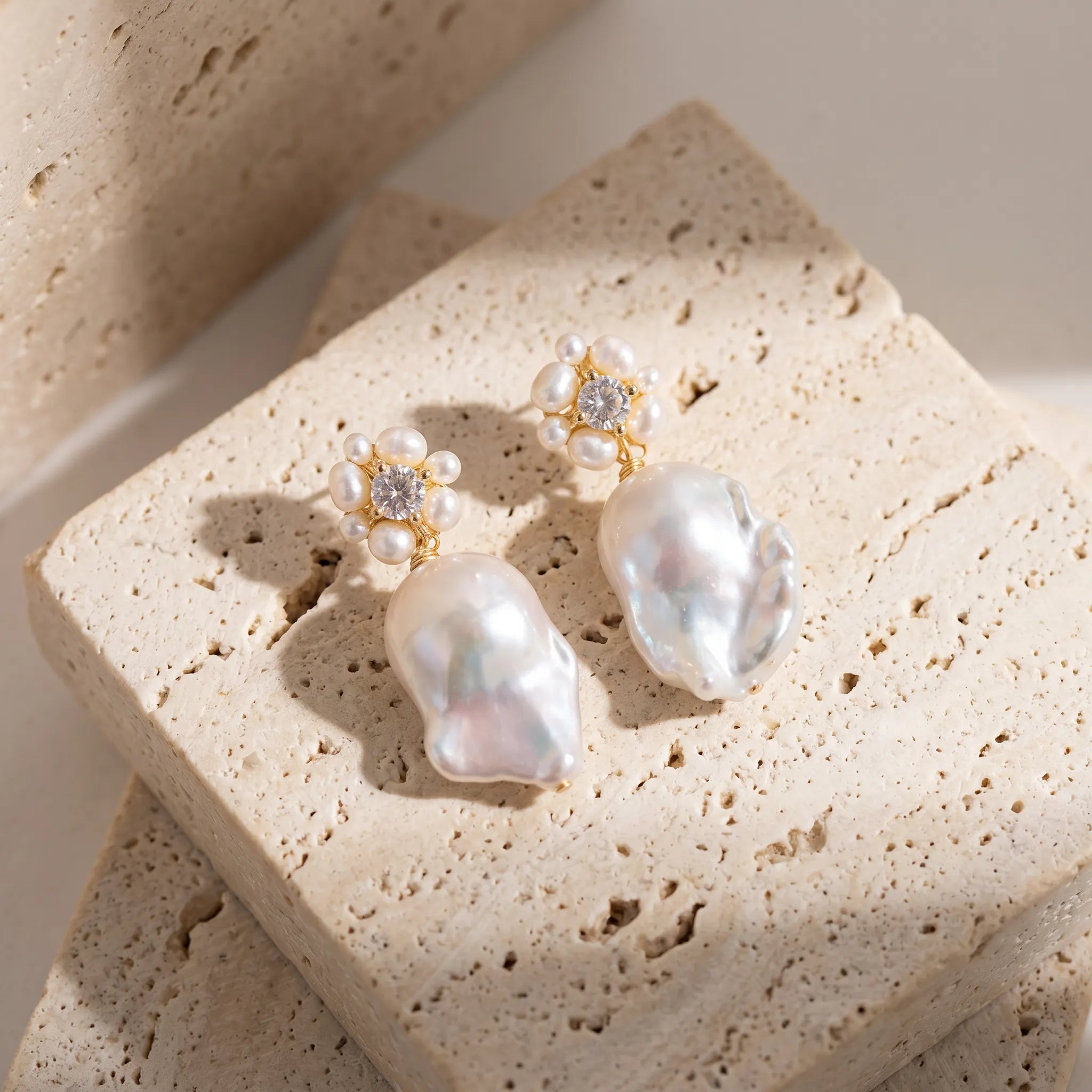 Baroque Pearls Earrings