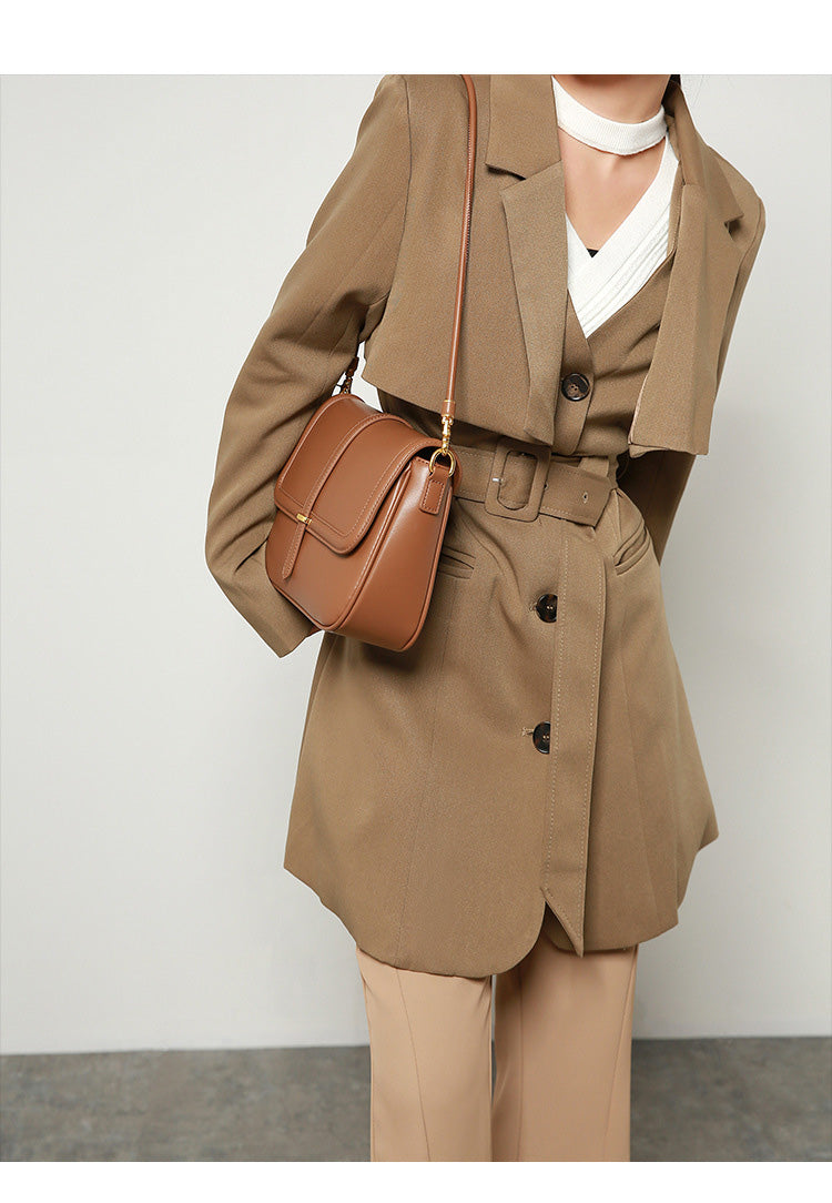 Calf Leather Lola Shoulder Bag