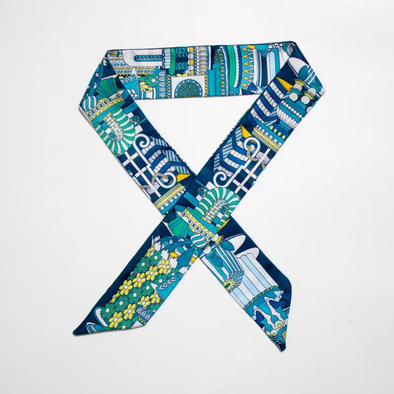 Lost City Faux Silk Scarf